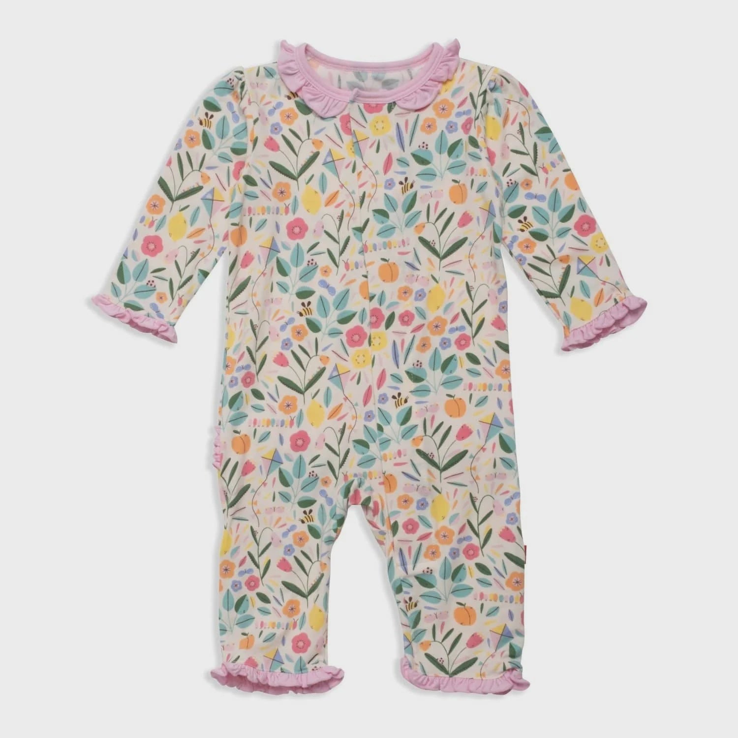 Life's Peachy Ruffles Coverall