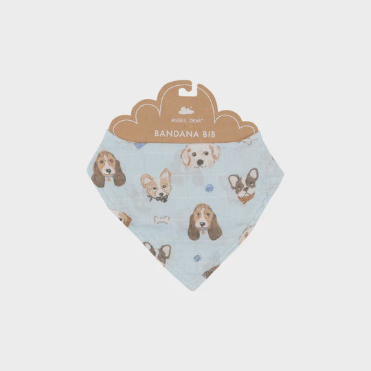 Vintage Puppy faces Bandana