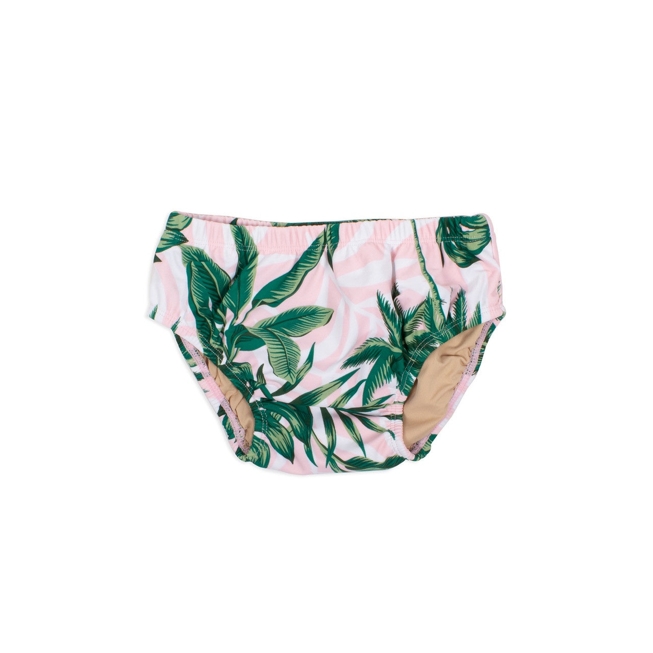 Pink Palm Diaper Cover