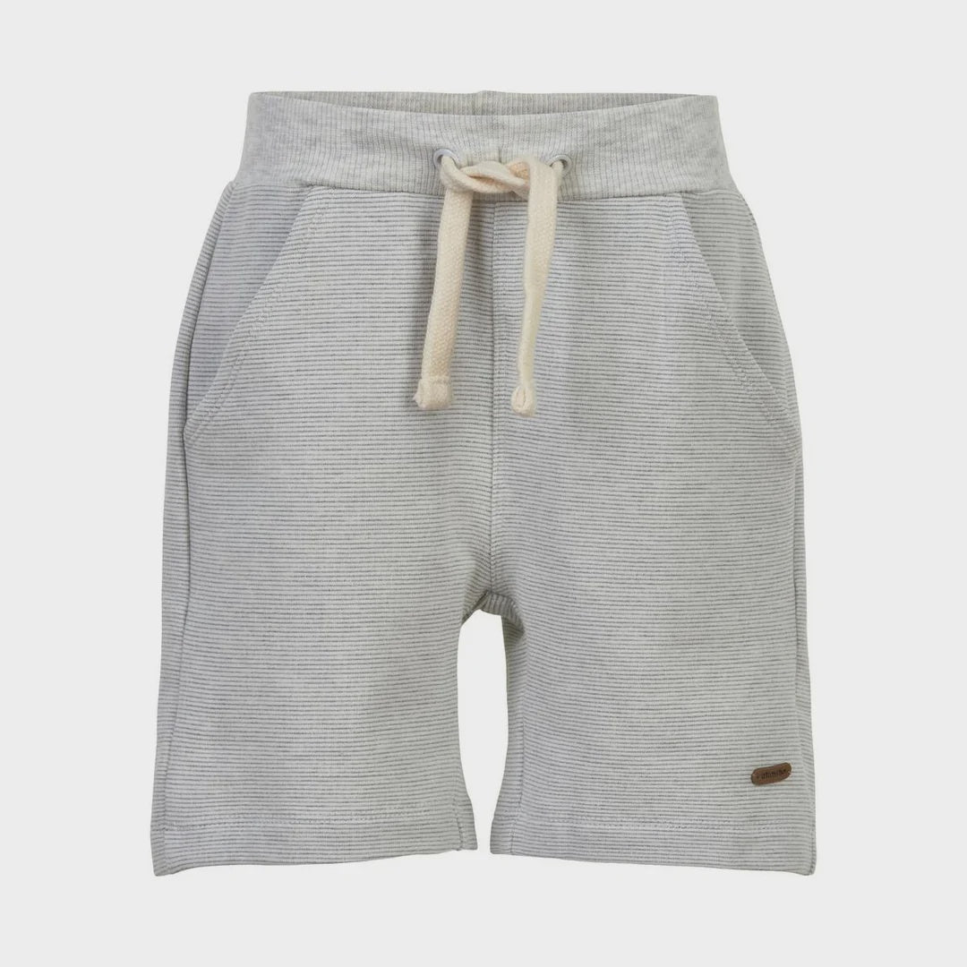 Deep Grey Melange Shorts