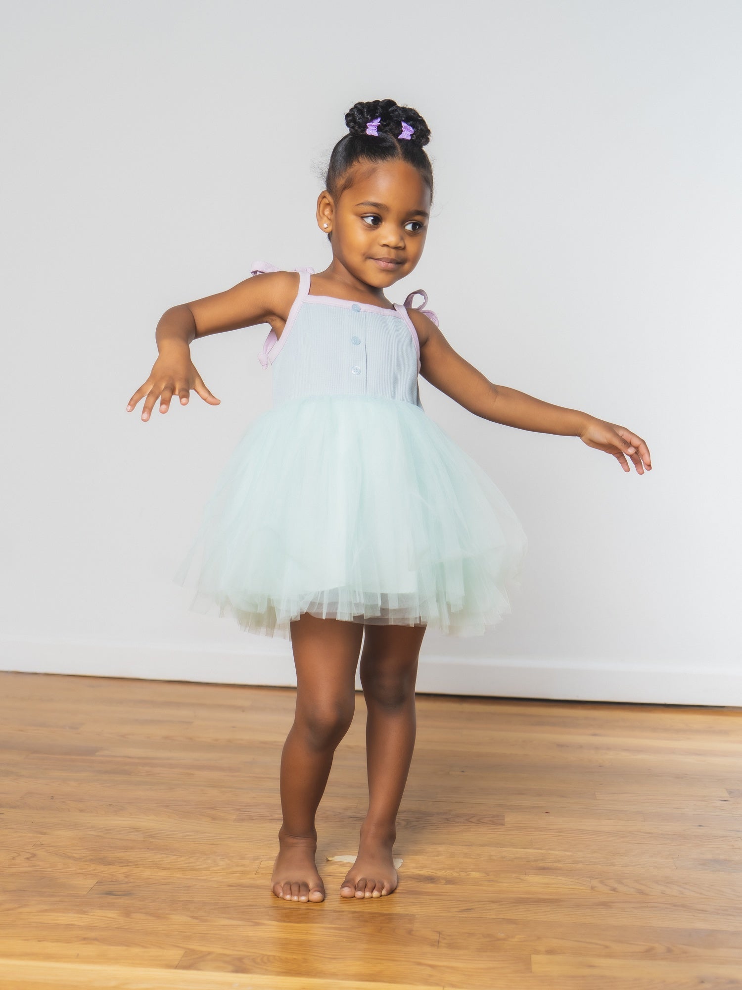 Mint Waffle TuTu Dress