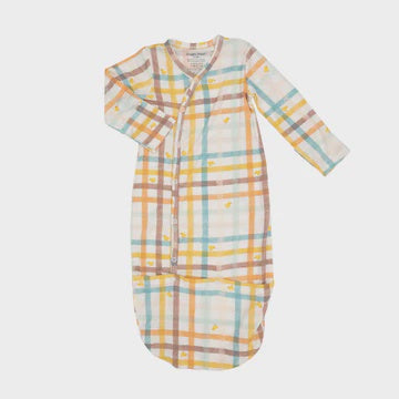 Plaid Chick overall