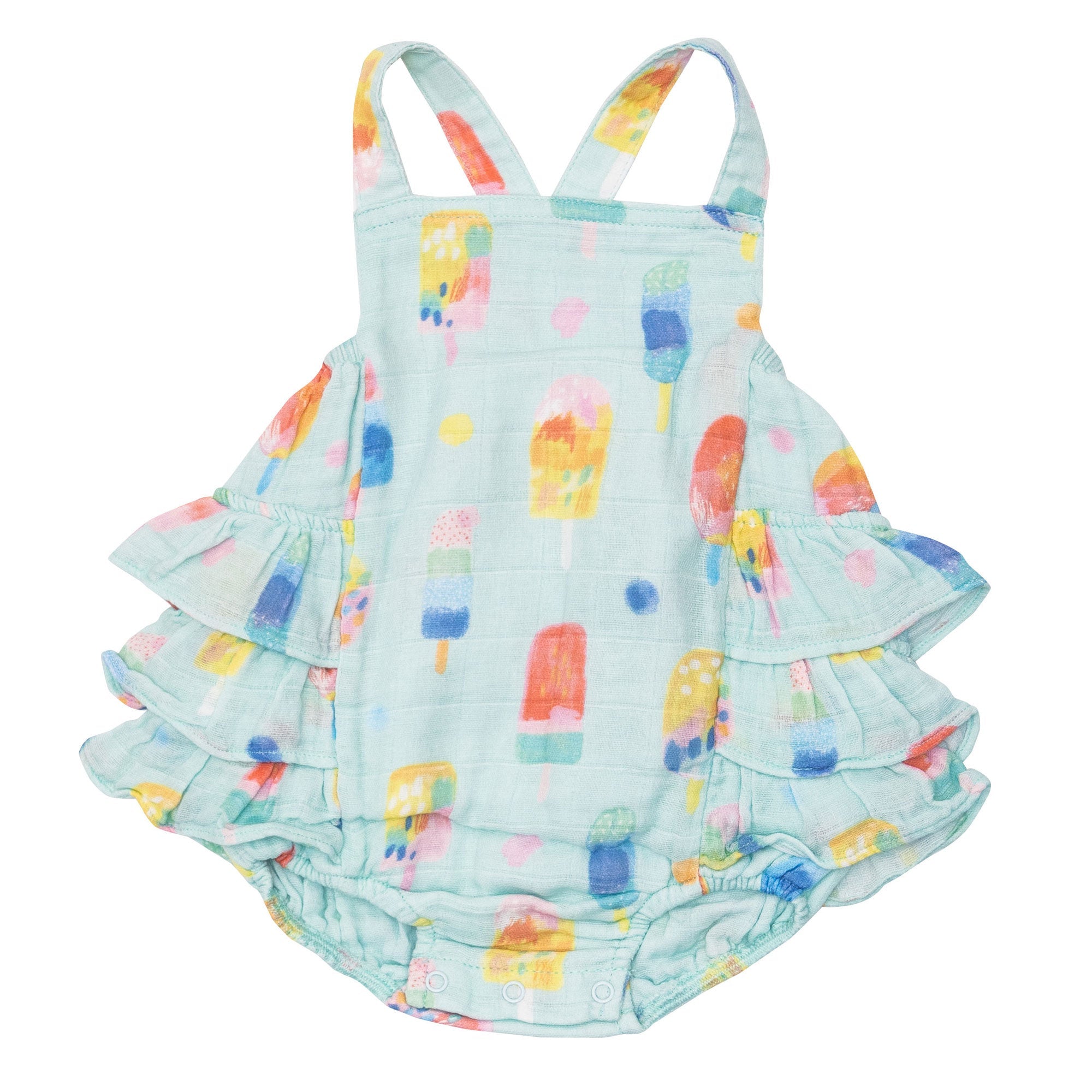 Popsicle Ruffle sunsuit