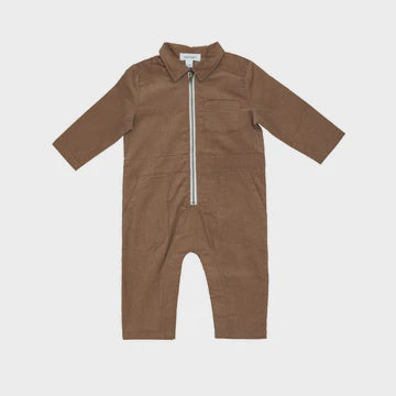 Mocha Retro Jumpsuit