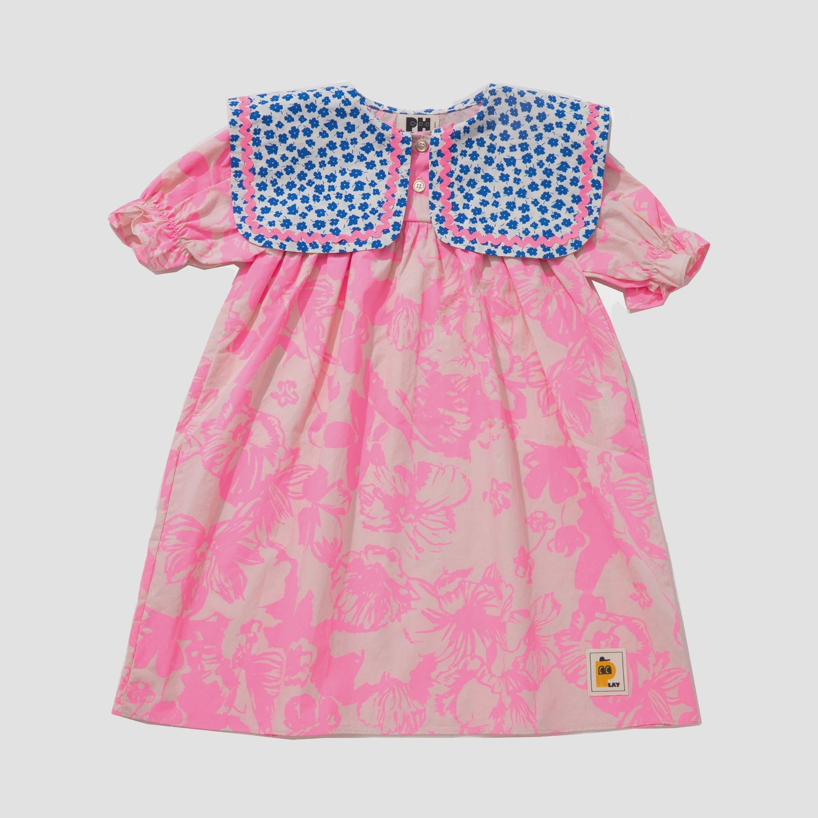 Pink Collar Dress