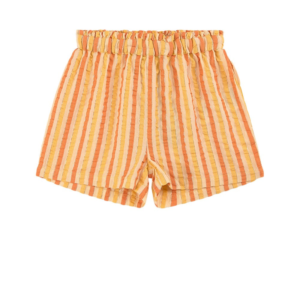 Striped Orange shorts