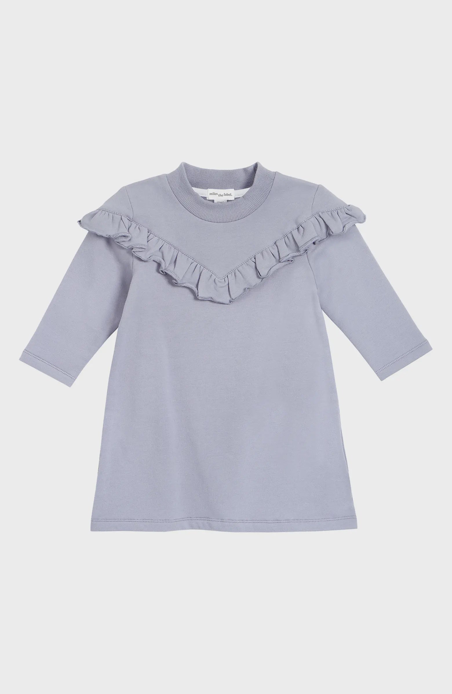 Girls Silver Dress Knit