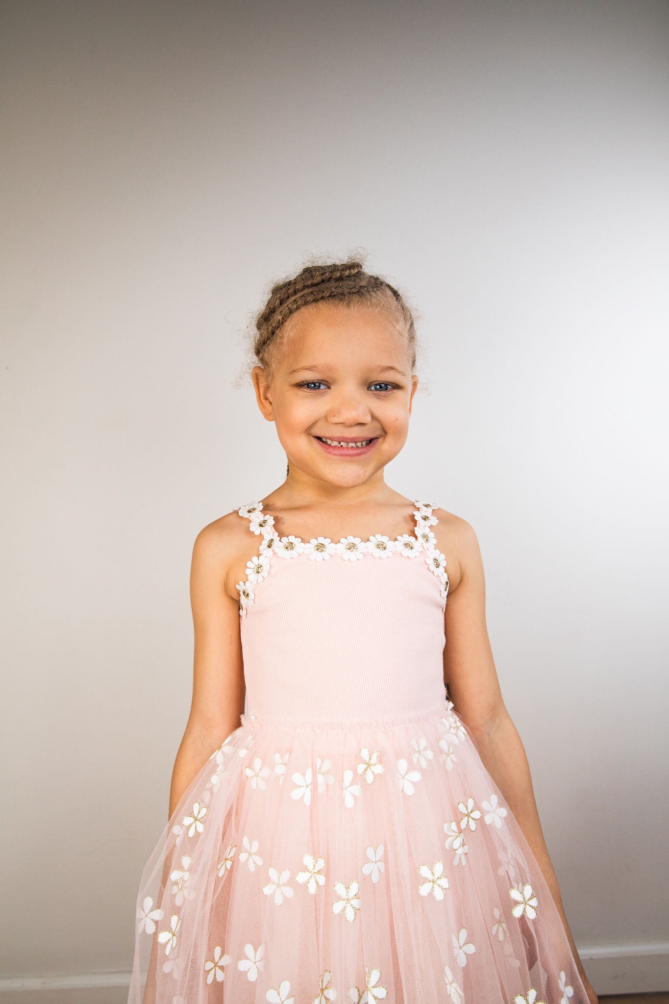 Pink Daisy Tutu Dress